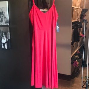 Lulus stretchy red dress